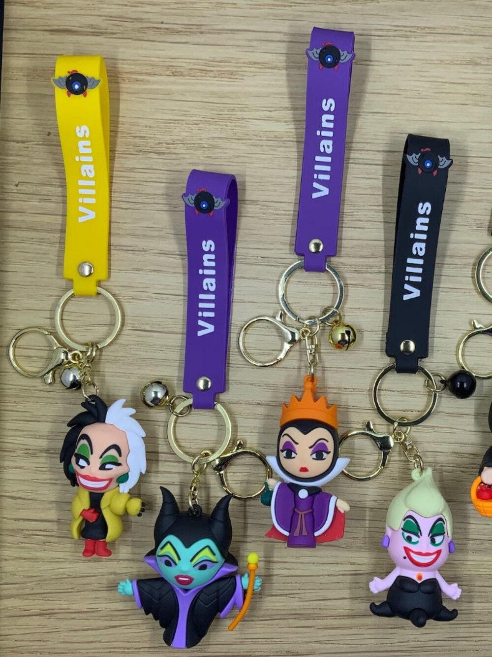 3D Princess Villains Keychains B4